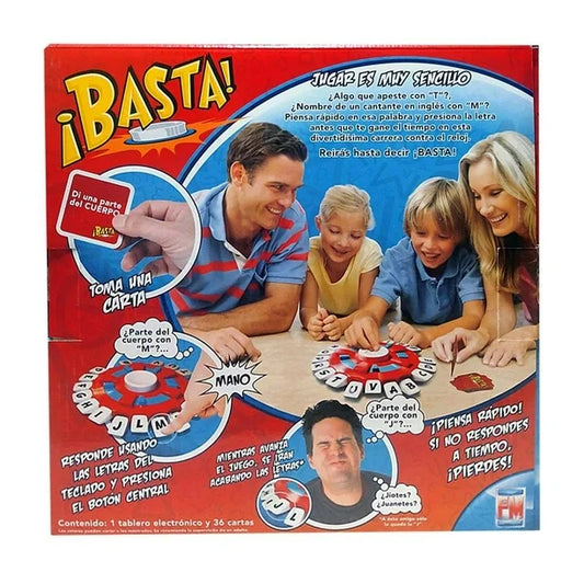 Juego de Mesa ¡Basta! Fotorama Piensa Rápido y Contesta