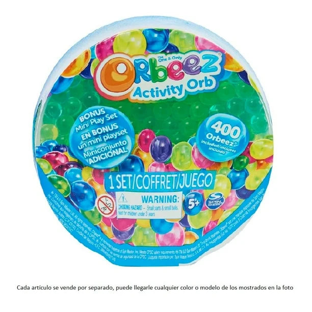 Orbeez De 400 Bolitas Hidrogel Juego Actividad Sensorial