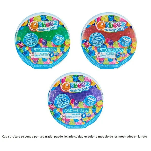 Orbeez De 400 Bolitas Hidrogel Juego Actividad Sensorial