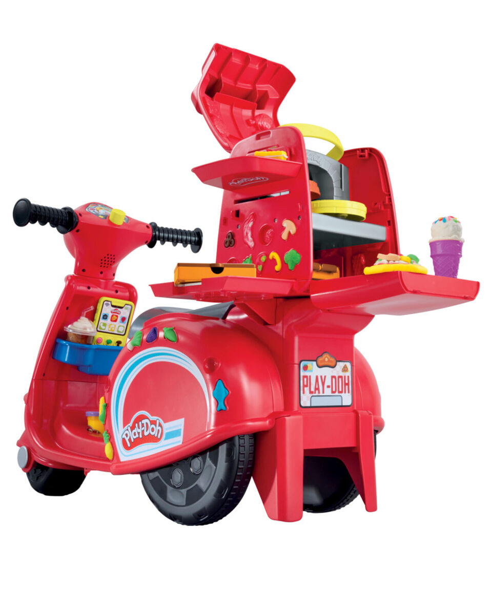 Moto Scooter Play-doh Repartidor de Pizzas