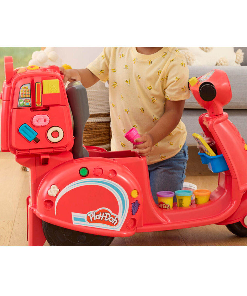Moto Scooter Play-doh Repartidor de Pizzas