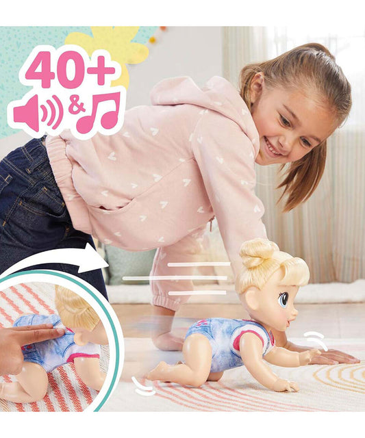 Muñeca Baby Alive Crawl N Play Harper