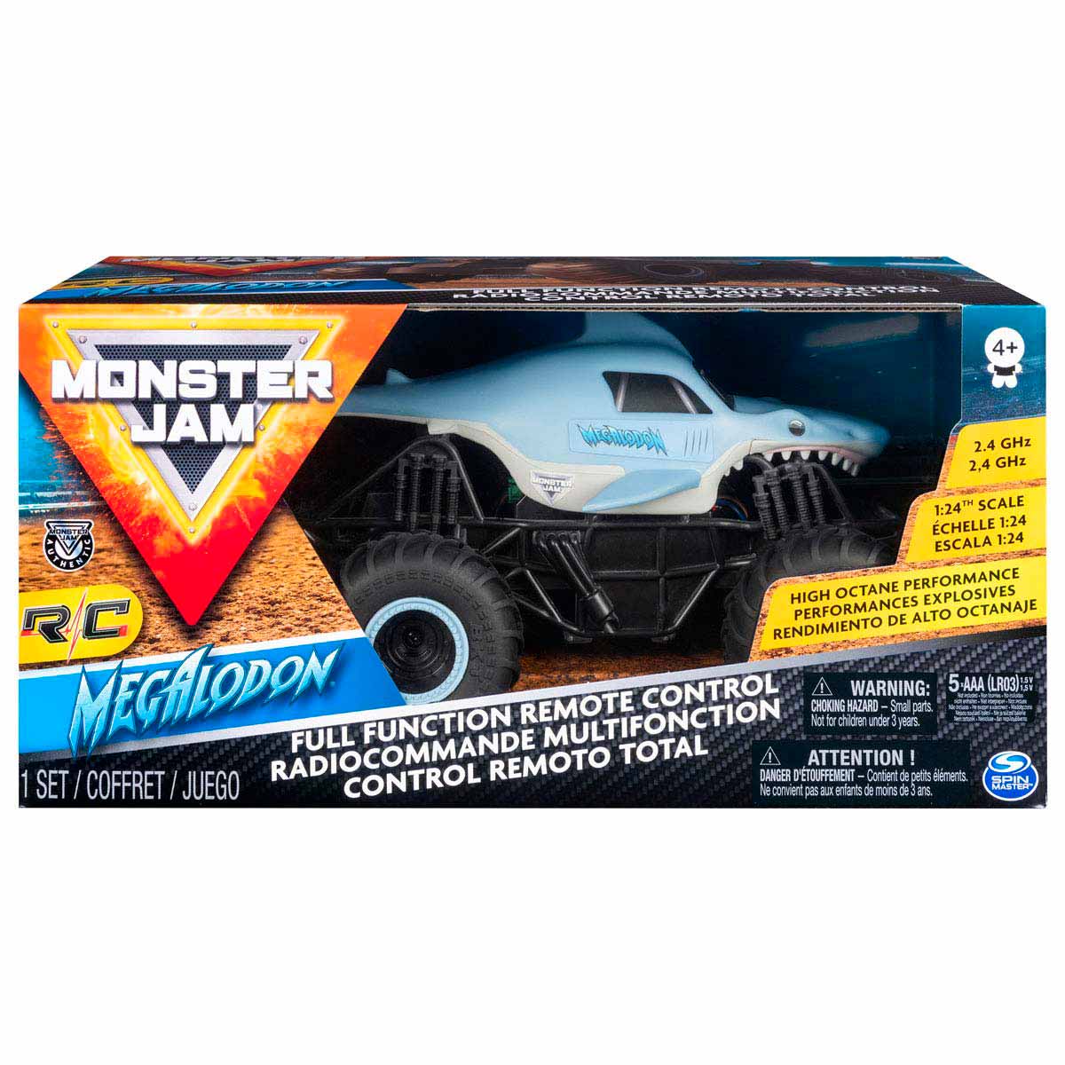 Radio Control Monster Jam 1:24 Megalodon