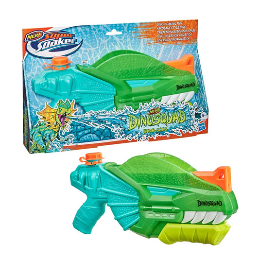 Lanzador de Agua Nerf Super Soaker DinoSquad Dino-Soak