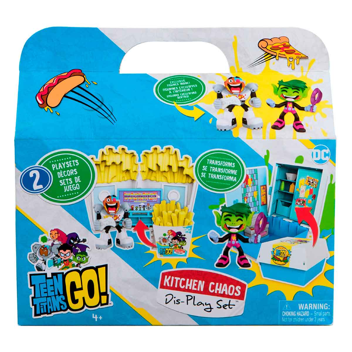 Set de juego Teen Titans Go - Caos en la Cocina
