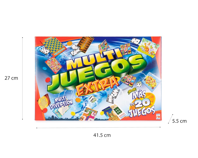 Juego de Mesa Multijuegos Extra Fotorama