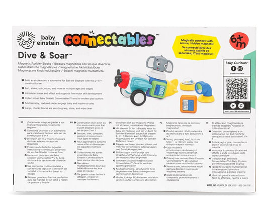 Bloques Magnéticos Connectables Dive & Soar Baby Einstein