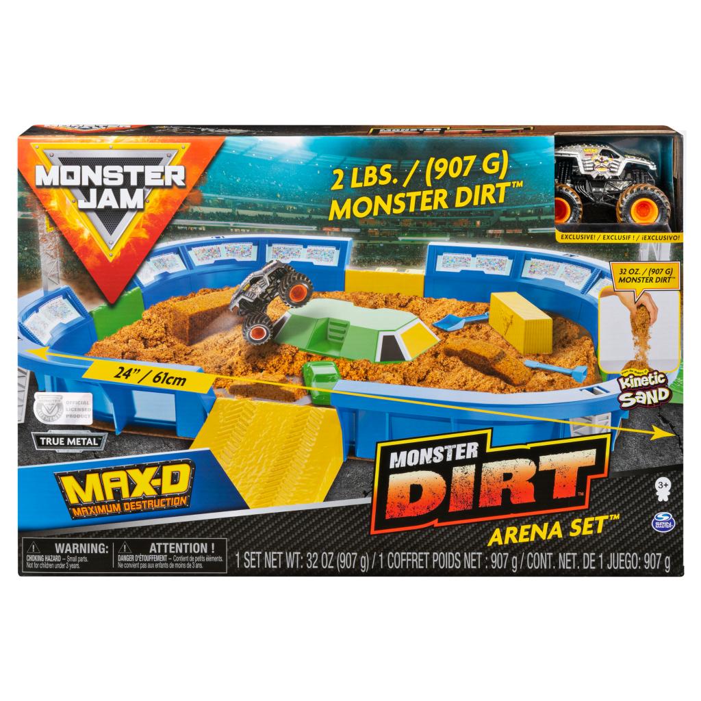 Set de Juego Monster Jam Spin Master Dirt Arena