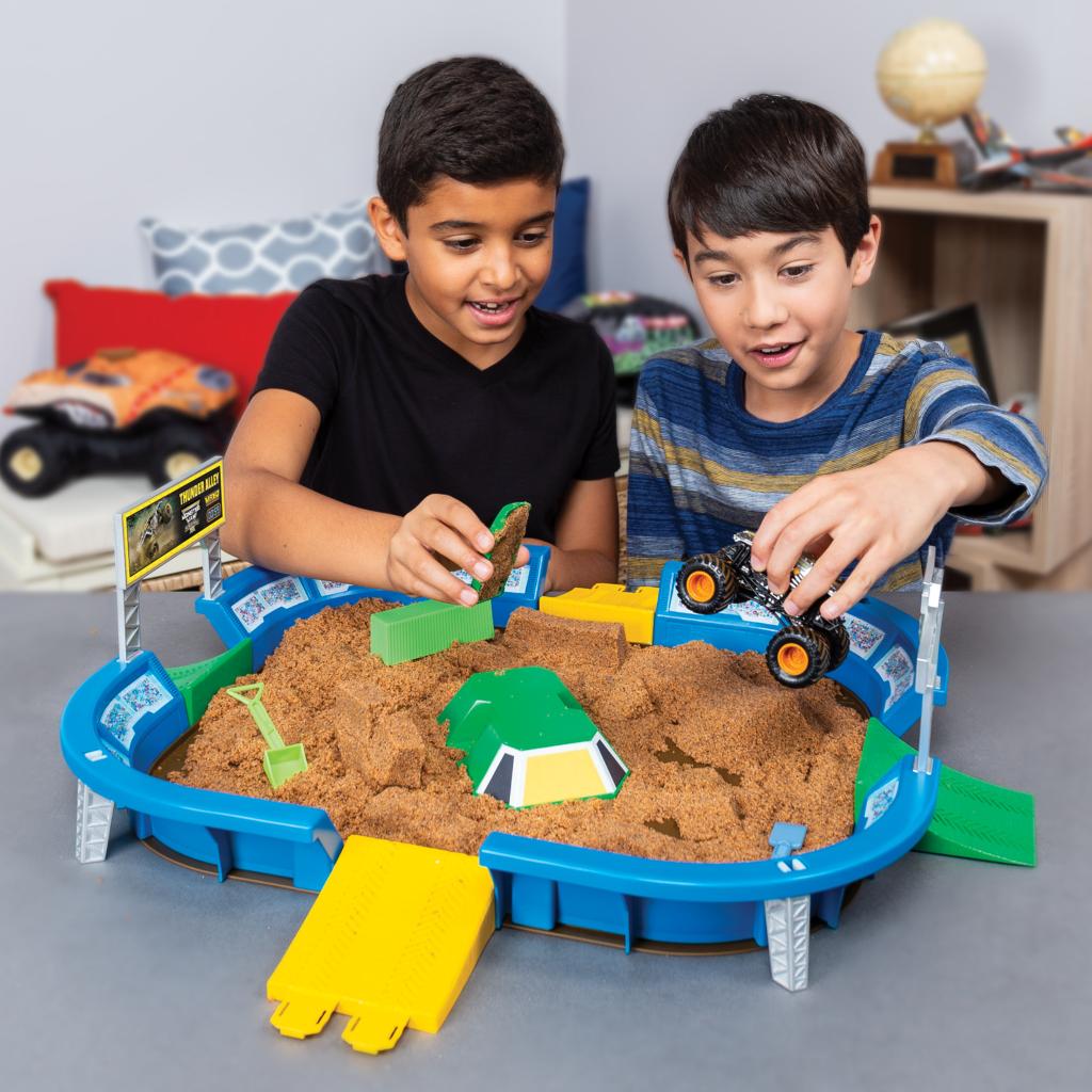 Set de Juego Monster Jam Spin Master Dirt Arena