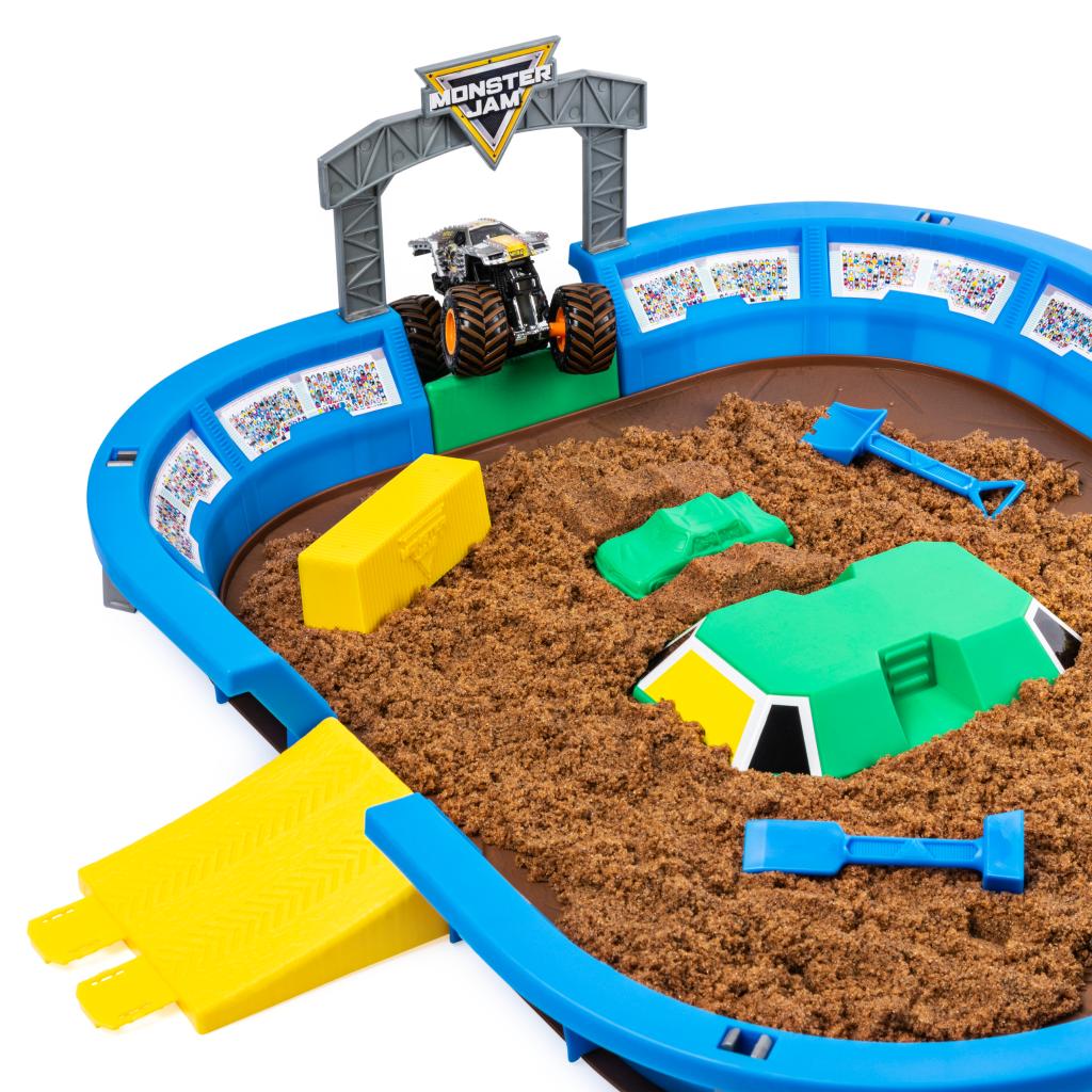 Set de Juego Monster Jam Spin Master Dirt Arena