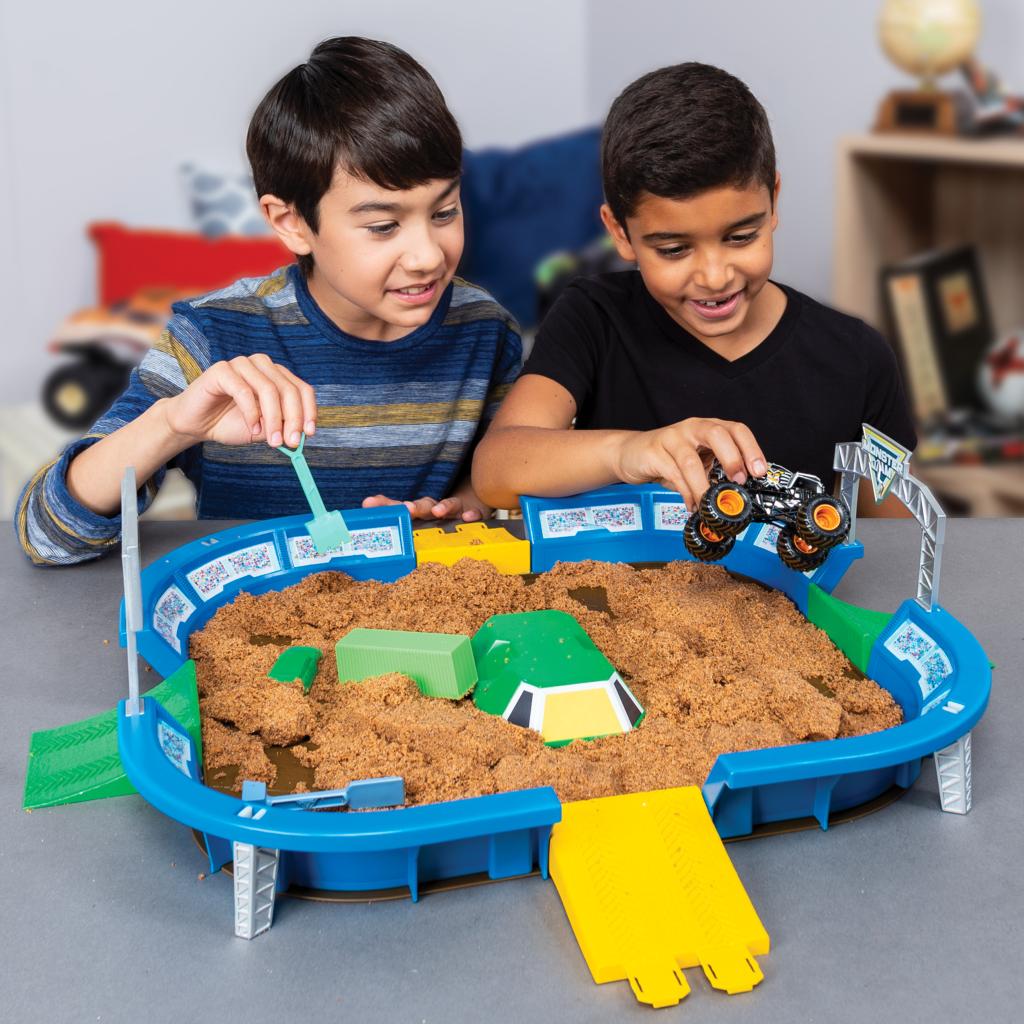 Set de Juego Monster Jam Spin Master Dirt Arena
