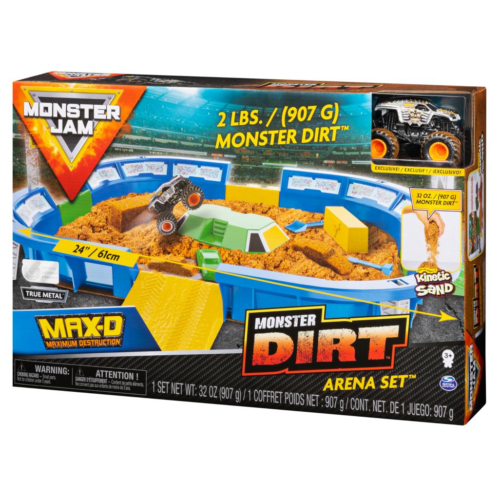 Set de Juego Monster Jam Spin Master Dirt Arena