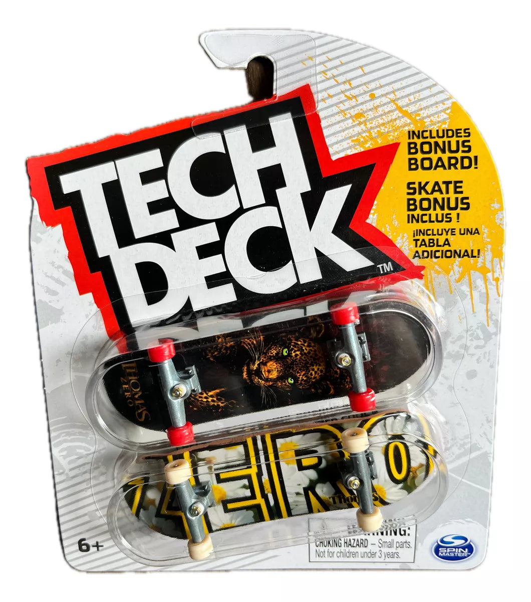 Tech Deck Patineta Skateboard - Skate Bonus Pack 2024 Zero