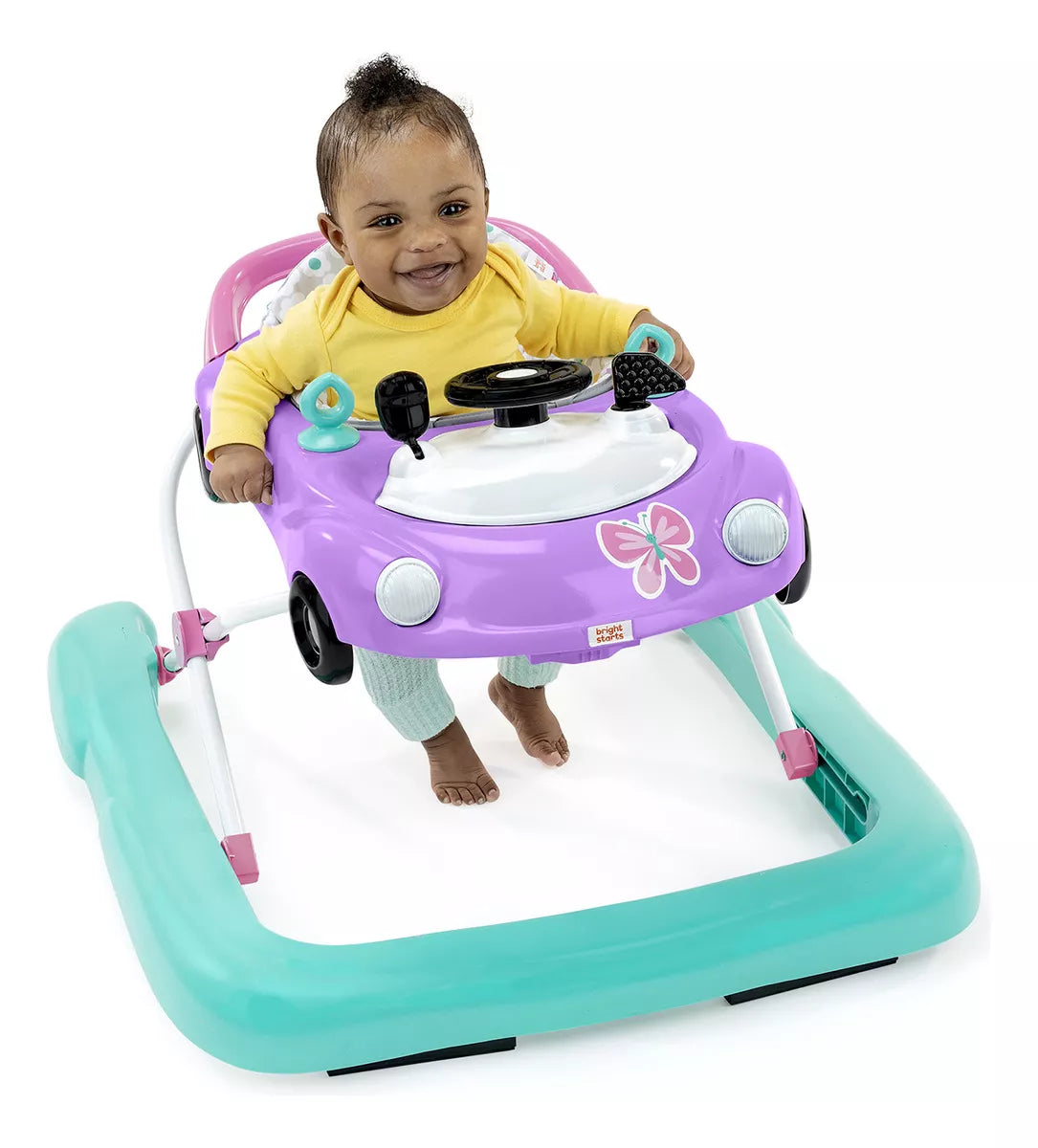 Caminador 3 En 1 Bebe Little Speedster Bright Starts 16785 Color Rosa