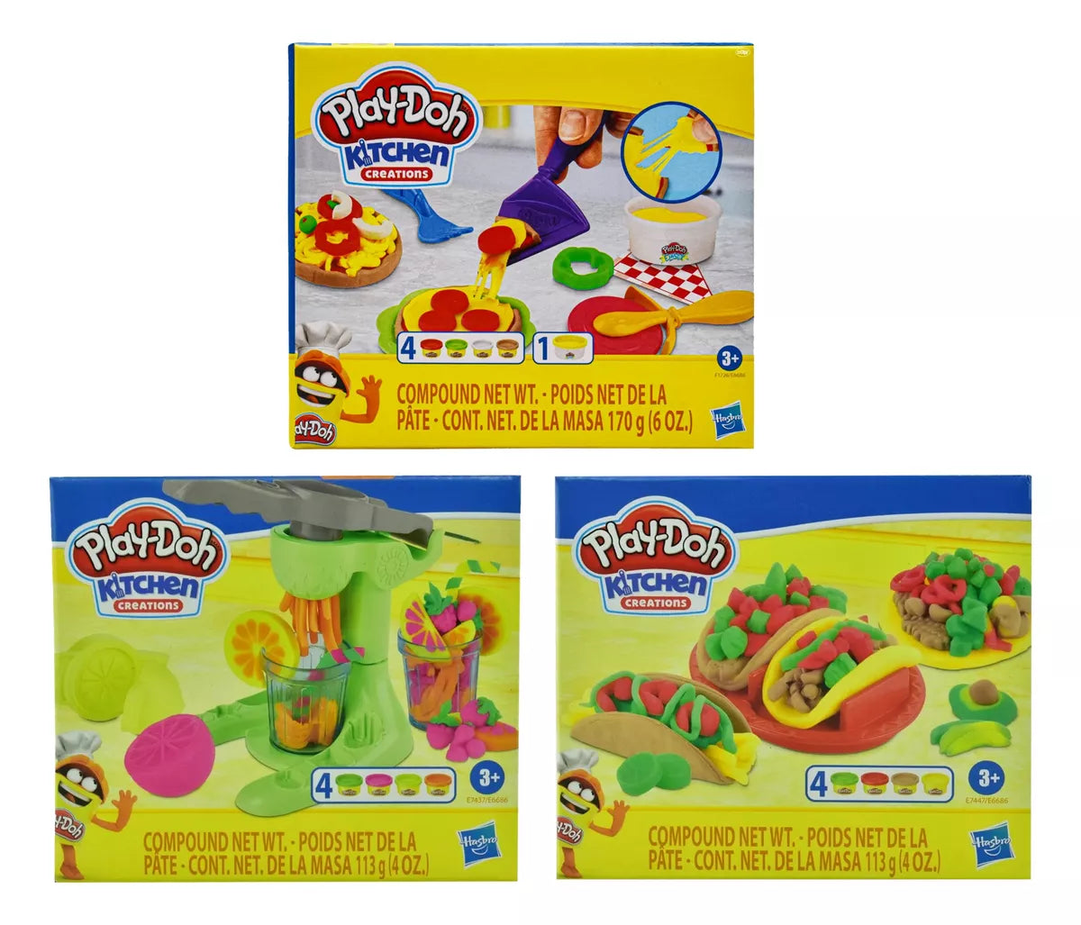 Play-Doh Kitchen Creations - Pizza Taco Exprimidor