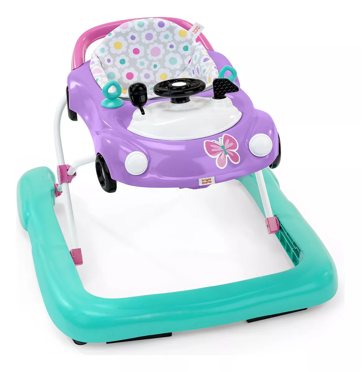 Caminador 3 En 1 Bebe Little Speedster Bright Starts 16785 Color Rosa
