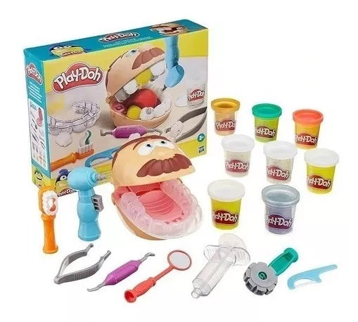 Set Dentista Bromista 8 Latas Play-doh