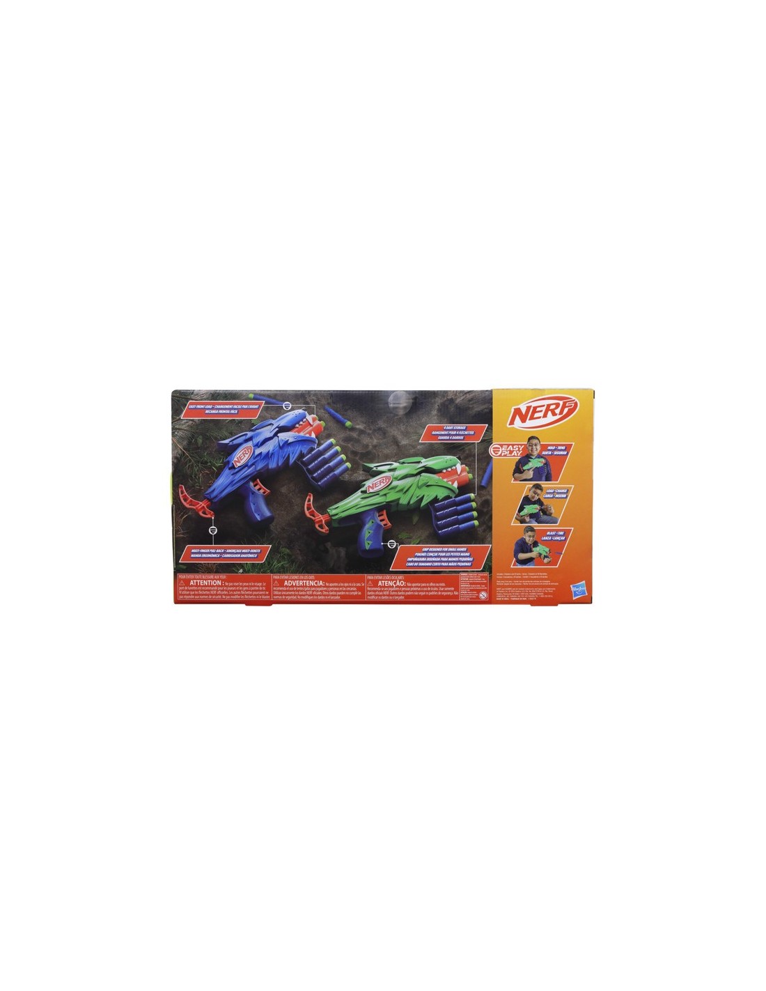 LANZADOR NERF WILD WOLFPACK