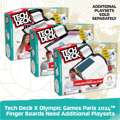 Tech Deck, Pack de 8 patinetas con Cartas Competition Legends, Juegos Olímpicos de París 2024
